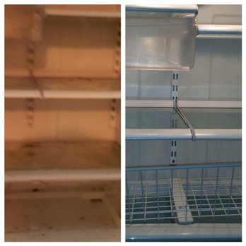 The Squeaky Cleaners - Before and after Refrigerator cleaning - Office Cleaning Near Me The Squeaky Cleaners - Before and after Refrigerator cleaning - Office Cleaning Near Me