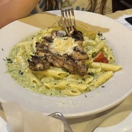 Chicken pesto pasta