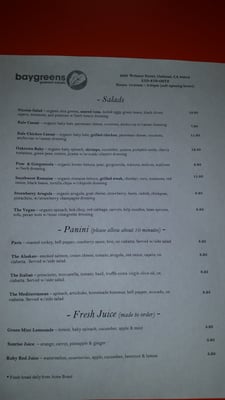 Menu photo 6 Baygreens Oakland, CA Menu photo 6 Baygreens Oakland, CA