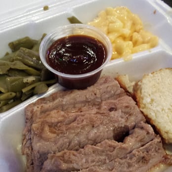 Jack's Bar-B-Que - Brisket plate, - Barbeque Near Me - Nashville, Tennessee Jack's Bar-B-Que - Brisket plate, - Barbeque Near Me - Nashville, Tennessee