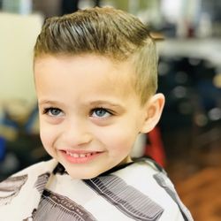 Turnpike Haircutters - Blue eyes pearly whites.