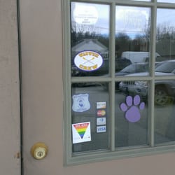 Valley Promotions of Warwick - Front door showing a Safe Space Sticker
