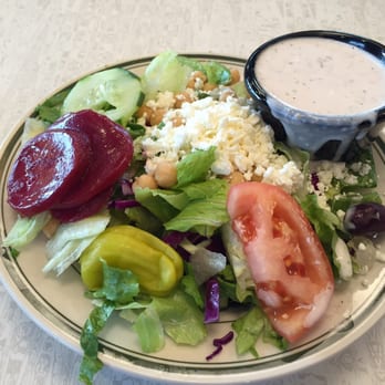 Red Olive - Greek Side Salad from Gyro Combo - Mediterranean Near Me - Northville, Michigan Red Olive - Greek Side Salad from Gyro Combo - Mediterranean Near Me - Northville, Michigan