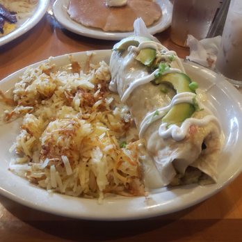 Cypress Breakfast House - Breakfast burrito no pico de gallo. Delicious! - Breakfast & Brunch Near Me - Cypress, Texas