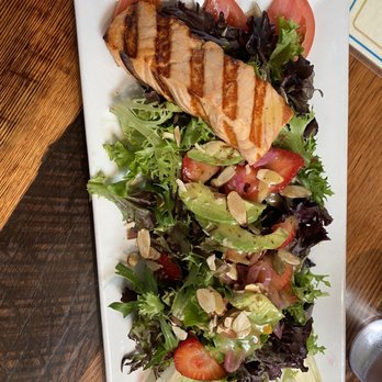 Nook - Grilled Salmon Salad - Bars Near Me - Santa Barbara, California Nook - Grilled Salmon Salad - Bars Near Me - Santa Barbara, California