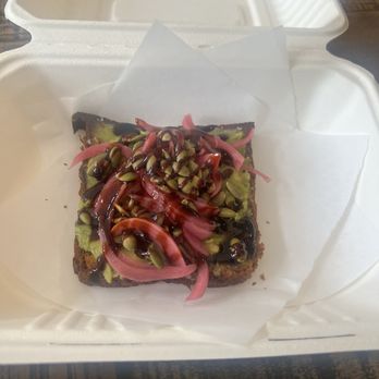SIGNAL Coffee Roasters - Avocado Toast - $9.50. - Coffee & Tea Near Me - Alameda, California SIGNAL Coffee Roasters - Avocado Toast - $9.50. - Coffee & Tea Near Me - Alameda, California