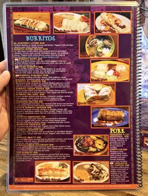 Menu photo 2 Los Aztecas II Galena, IL