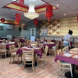 View of the inside seating area