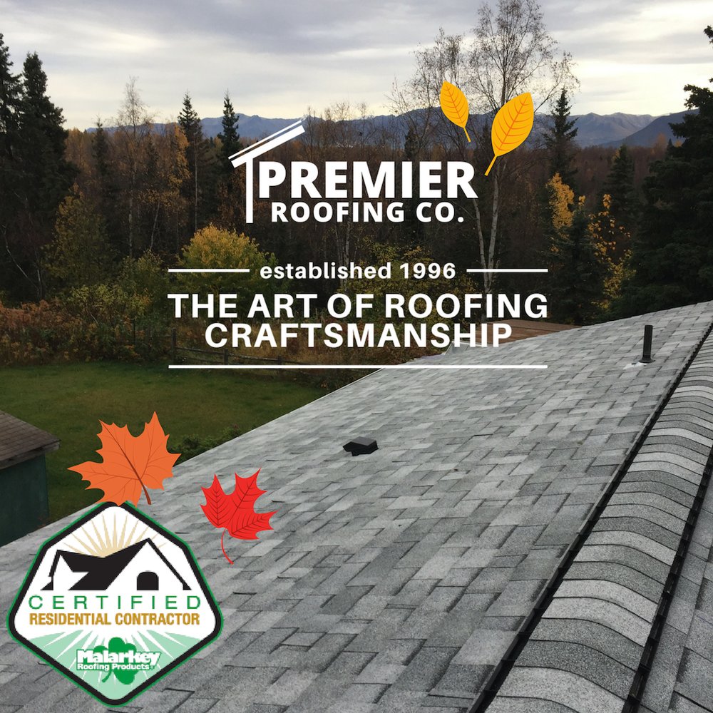 Slide of Premier Roofing