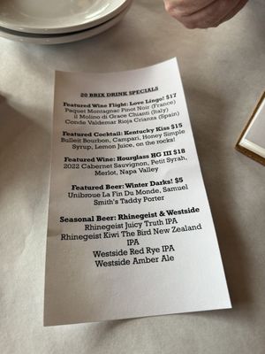 Menu photo 1 20 Brix Milford, OH