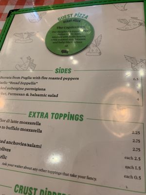 Menu photo 2 Pizza Pilgrims London, XGL Menu photo 2 Pizza Pilgrims London, XGL