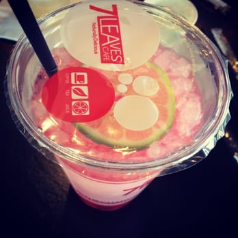 7 Leaves Cafe - Strawberry hibiscus - Coffee & Tea Near Me - Cypress, California