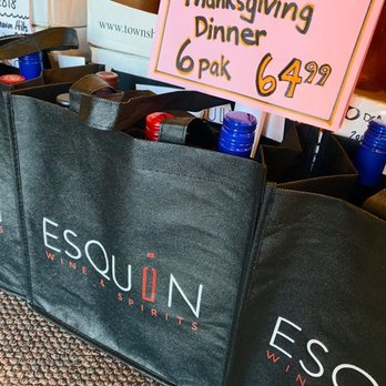 Esquin Wine & Spirits - a bag of wine and a sign for sale - Beer, Wine & Spirits Near Me - Seattle, Washington Esquin Wine & Spirits - a bag of wine and a sign for sale - Beer, Wine & Spirits Near Me - Seattle, Washington