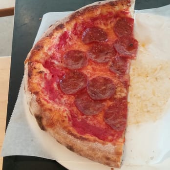 Pitfire Pizza - Half a pizza. I couldn't wait to take a pic before eating. Fatty mode. - Pizza Near Me - Pasadena, California Pitfire Pizza - Half a pizza. I couldn't wait to take a pic before eating. Fatty mode. - Pizza Near Me - Pasadena, California