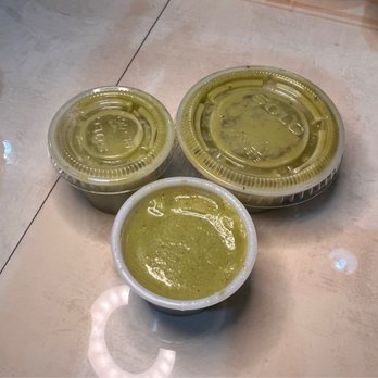 Peking BBQ - Green sauces (yummy!) - Chinese Near Me - Woodside, New York Peking BBQ - Green sauces (yummy!) - Chinese Near Me - Woodside, New York
