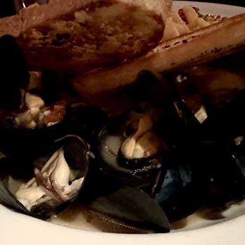 Bistro Central Parc - Mussels, very good though didn't taste Dijon - French Near Me - San Francisco, California