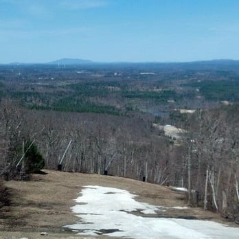 Wachusett Mountain State Reservation - View while crossing one of the ski areas on the Old Indian Trail. - Parks Near Me - Princeton, Massachusetts