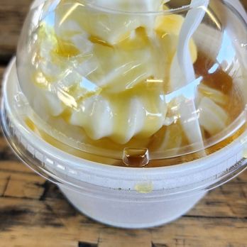 Sandy's Hamburgers - The butterscotch sundae...I guess. - Burgers Near Me - Austin, Texas Sandy's Hamburgers - The butterscotch sundae...I guess. - Burgers Near Me - Austin, Texas