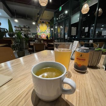 Kitava - Immunity Broth (10 oz - hot) & Non-Alcoholic Beer - New American Near Me - Oakland, California Kitava - Immunity Broth (10 oz - hot) & Non-Alcoholic Beer - New American Near Me - Oakland, California