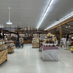 Inside store