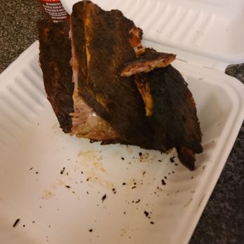 Kloby's Smokehouse - Burnt tasteless pork ribs - Barbeque Near Me - Laurel, Maryland Kloby's Smokehouse - Burnt tasteless pork ribs - Barbeque Near Me - Laurel, Maryland