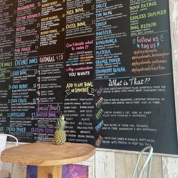 Playa Bowls - Huge healthy and fruity menu - Acai Bowls Near Me - Kensington, Maryland Playa Bowls - Huge healthy and fruity menu - Acai Bowls Near Me - Kensington, Maryland