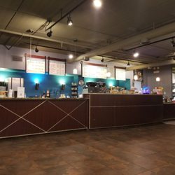 Mission Cafe - All lit up.