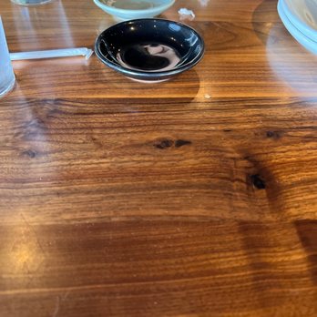 Cocoro Bistro - Our table after over half an hour of ordering while it was practically dead. - Sushi Bars Near Me - Stockton, California