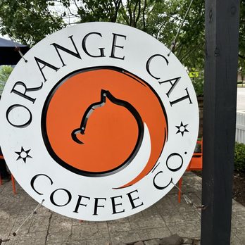 Orange Cat Coffee Co - Stellar logo of a curled up cat? - Coffee & Tea Near Me - Lewiston, New York