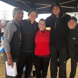 Charity Blind 4s tournament held for Cecelia Mahan LF2RT:(1)Bobby Jones(2)Chase Frishman(3)Amanda Garibay(4)Troy Field(5).Molly Redding