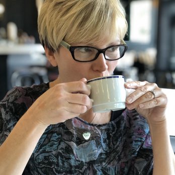 Petit Trois - First sip of cappuccino breve. - French Near Me - Sherman Oaks, California Petit Trois - First sip of cappuccino breve. - French Near Me - Sherman Oaks, California