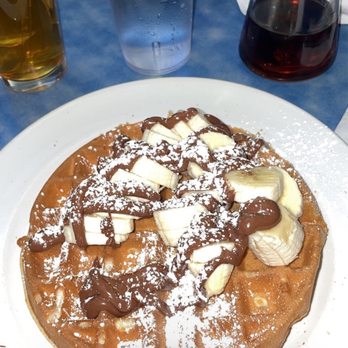 Skylight Diner - Nutella Waffle - American Near Me - New York, New York Skylight Diner - Nutella Waffle - American Near Me - New York, New York