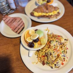 Nash's Restaurant - Croissant  Sandwich, Camper Scrambler, Ham Steak