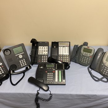 Lanstar Voice and Data - Various Avaya and Nortel business phone sets, being cleaned and stored here at our Rome, GA office. - Telecommunications Near Me - Rome, Georgia Lanstar Voice and Data - Various Avaya and Nortel business phone sets, being cleaned and stored here at our Rome, GA office. - Telecommunications Near Me - Rome, Georgia