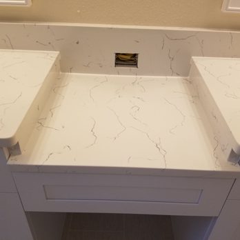 Nixon Granite Installation Services - Makeup niche - Countertop Installation Near Me - Ocala, Florida