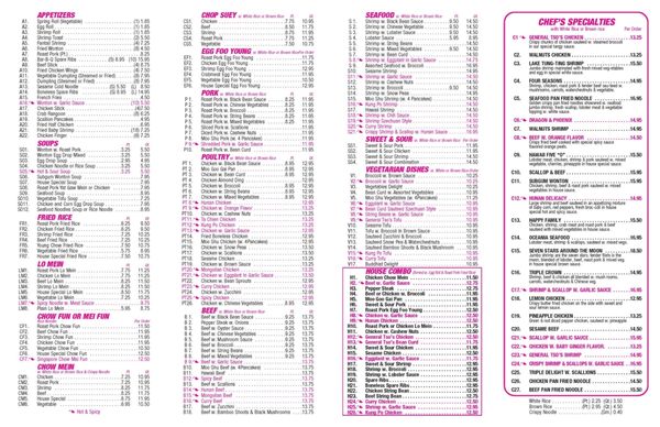 Menu photo 5 Dynasty King Tallman, NY
