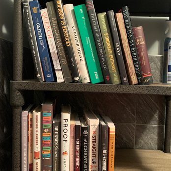 Seven Caves Spirits - a bookshelf full of books - Distilleries Near Me - San Diego, California Seven Caves Spirits - a bookshelf full of books - Distilleries Near Me - San Diego, California
