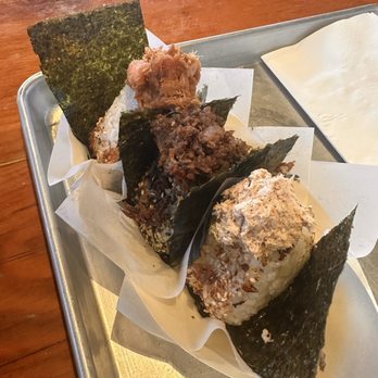 OniGuru - OniGuru Rice Ball Trio - Japanese Near Me - Garden Grove, California OniGuru - OniGuru Rice Ball Trio - Japanese Near Me - Garden Grove, California