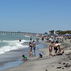 South Brohard Park - Looking north towards the pier