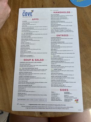 Menu photo 5 The Cove Deerfield Beach, FL Menu photo 5 The Cove Deerfield Beach, FL