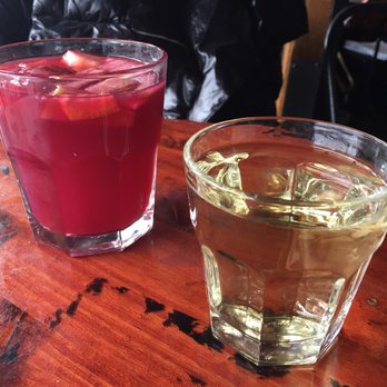 Sangria & white wine