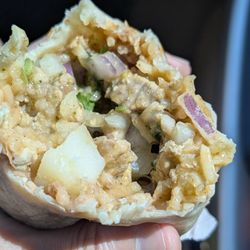 CHILE VERDE BURRITO WOO HOO