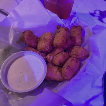 The Brass Monkey - Mac and cheese bites - New American Near Me - St. Pete Beach, Florida The Brass Monkey - Mac and cheese bites - New American Near Me - St. Pete Beach, Florida