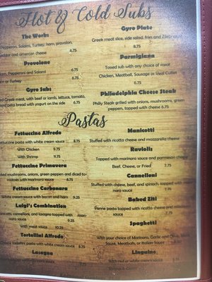 Menu photo 8 Luigi's Pasta & Pizza bar Dallas, TX