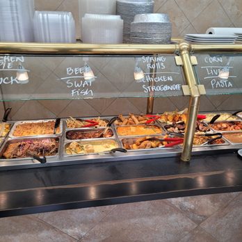 Copacabana - Hot buffet area - Brazilian Near Me - Astoria, New York