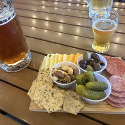 Fayetteville Beer Works - Charcuterie board was classy!
