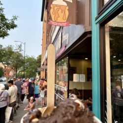 Milk & Honey - Outside sign