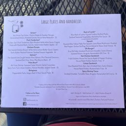 Menu Menu