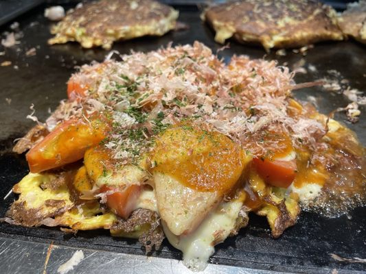 Namba Okonomiyaki Ajinoya Honten by null