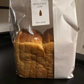Tous Les Jours - A loaf of milk bread - Bakeries Near Me - Towson, Maryland